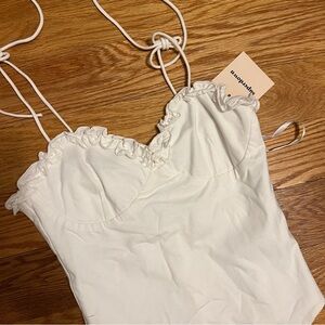 Revolve/Superdown Penelope Bodysuit NEVER WORN